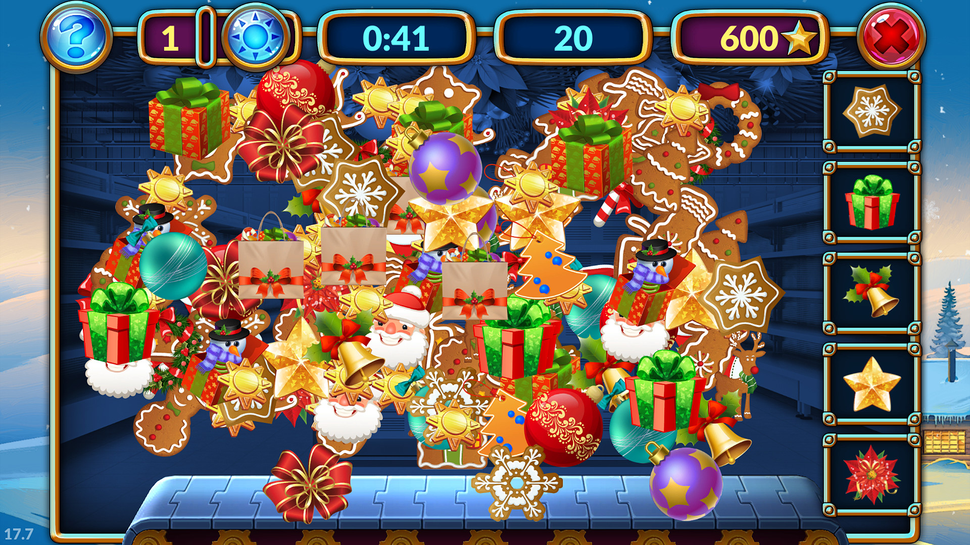 Скриншот: Shopping Clutter 2: Christmas Square