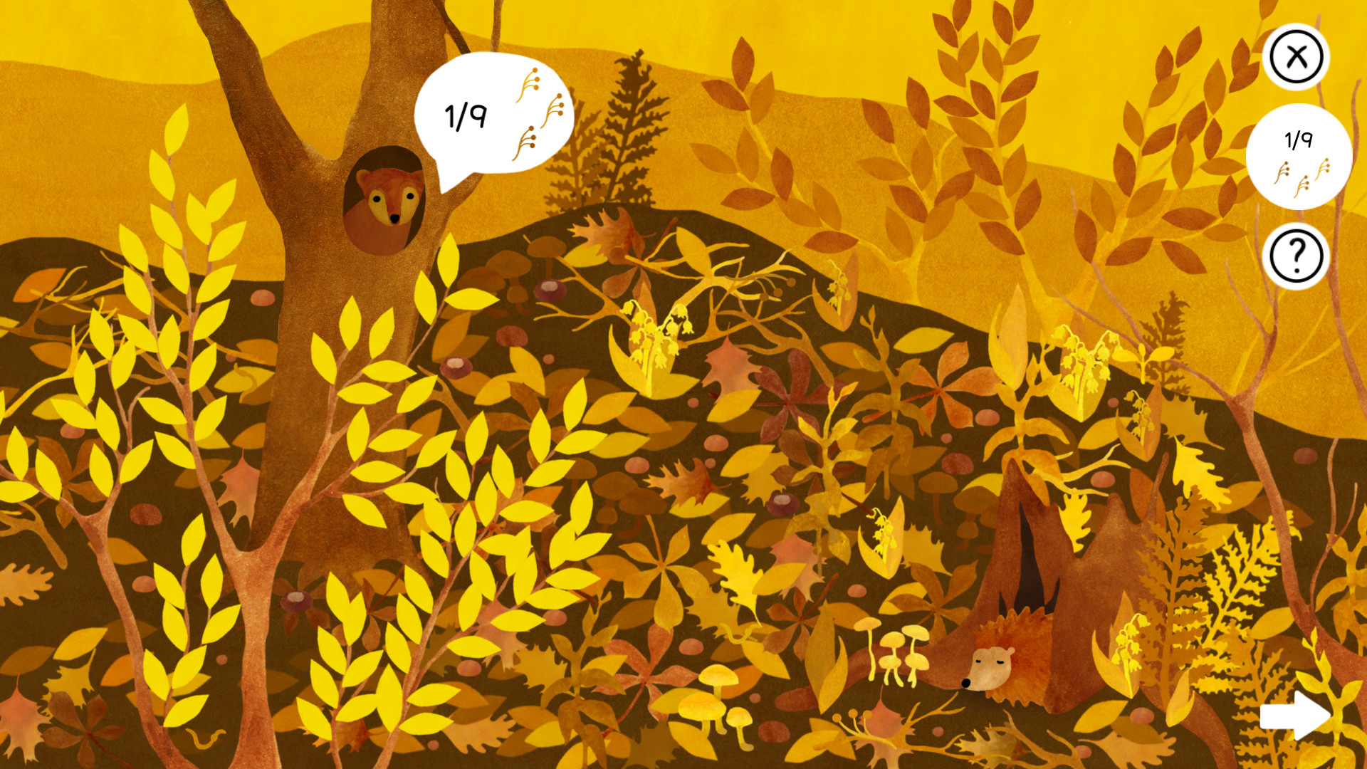 Скриншот: Under Leaves