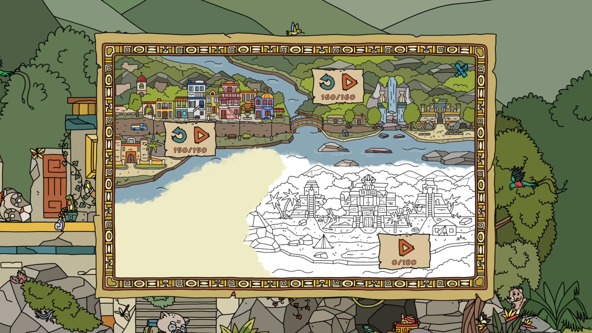 Скриншот: FIND ALL 8: The road to the Maya