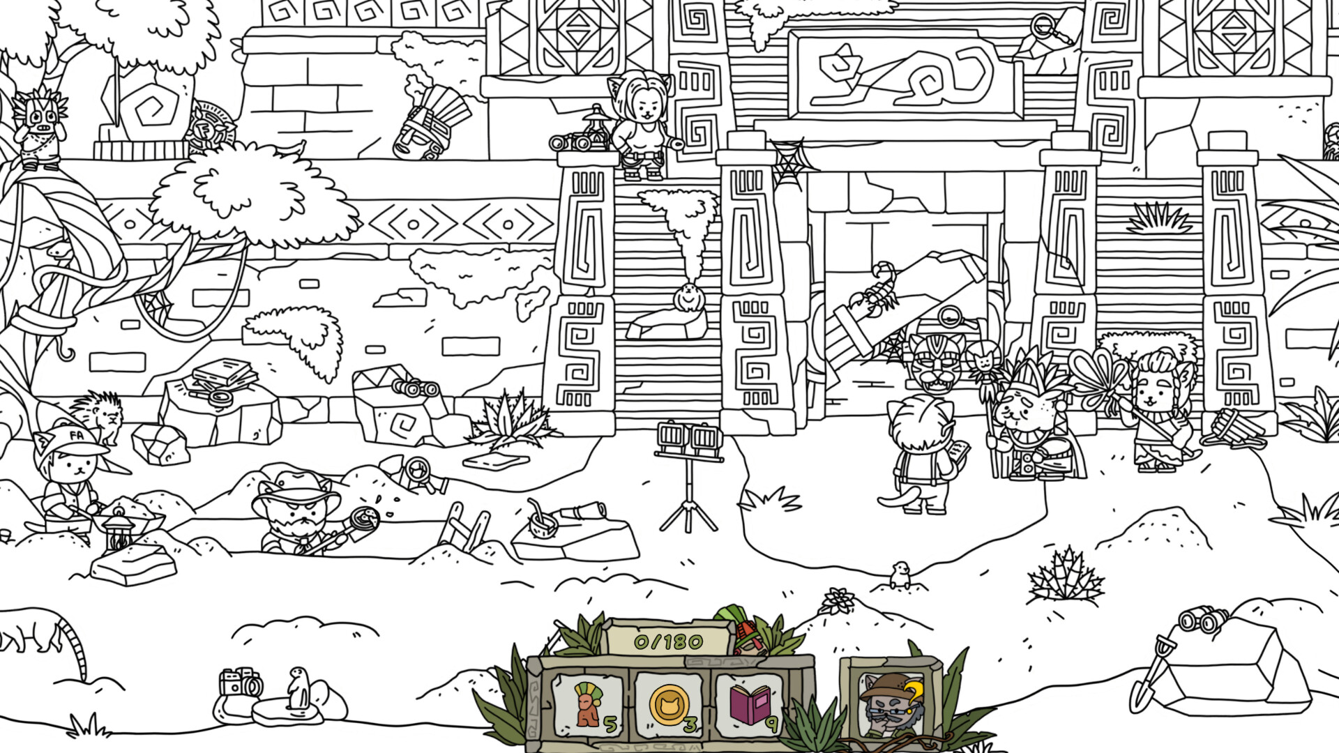 Скриншот: FIND ALL 8: The road to the Maya