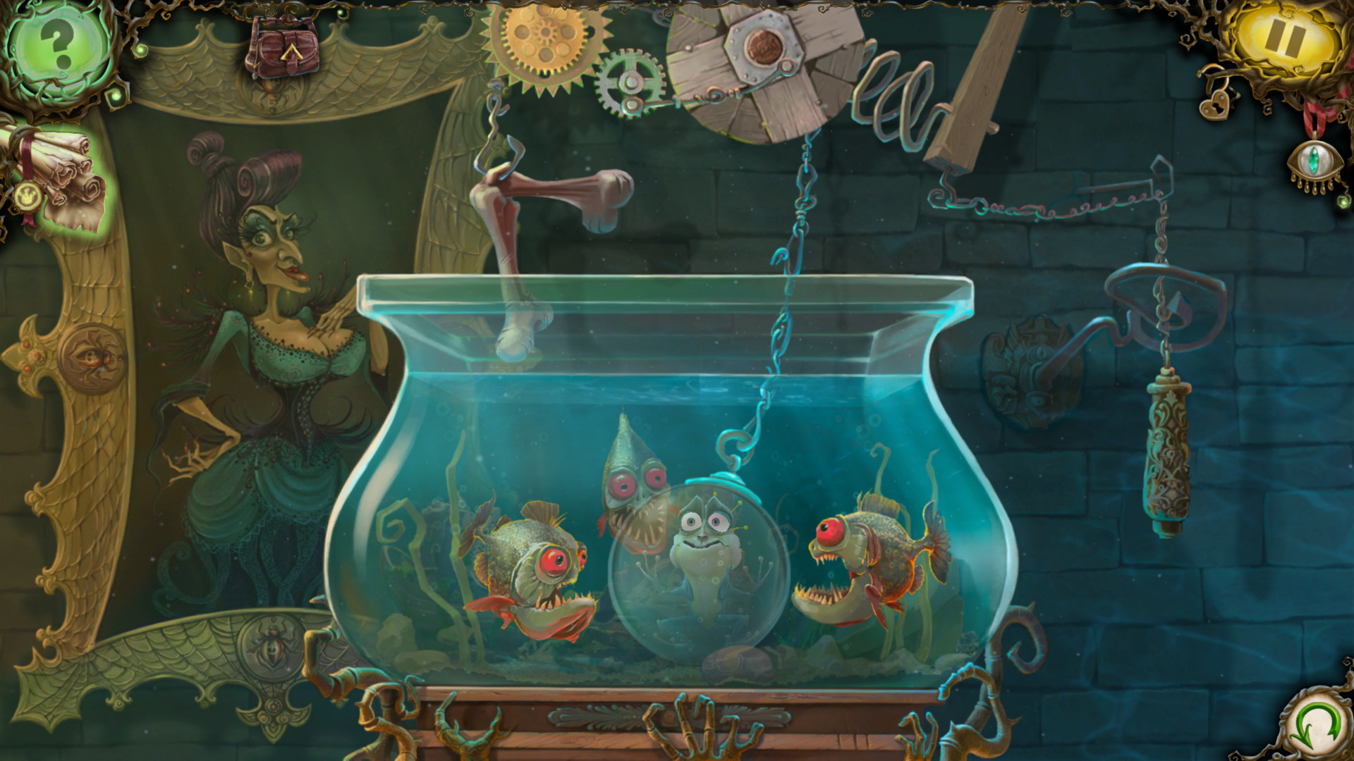 Скриншот: Witch's Pranks: Frog's Fortune Collector's Edition