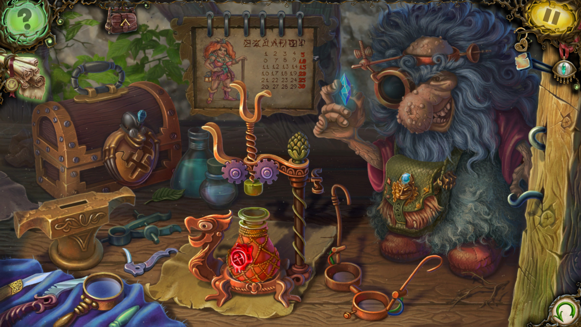 Скриншот: Witch's Pranks: Frog's Fortune Collector's Edition