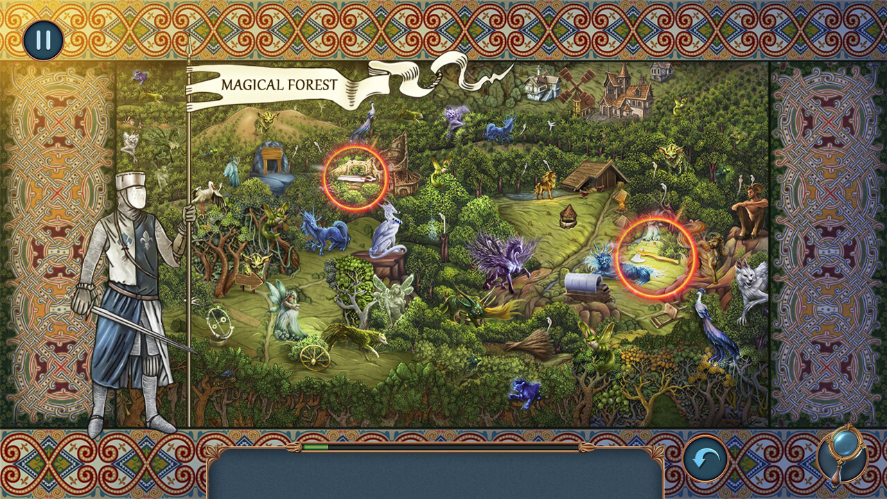 Скриншот: Royal Romances: Battle of the Woods Collector's Edition