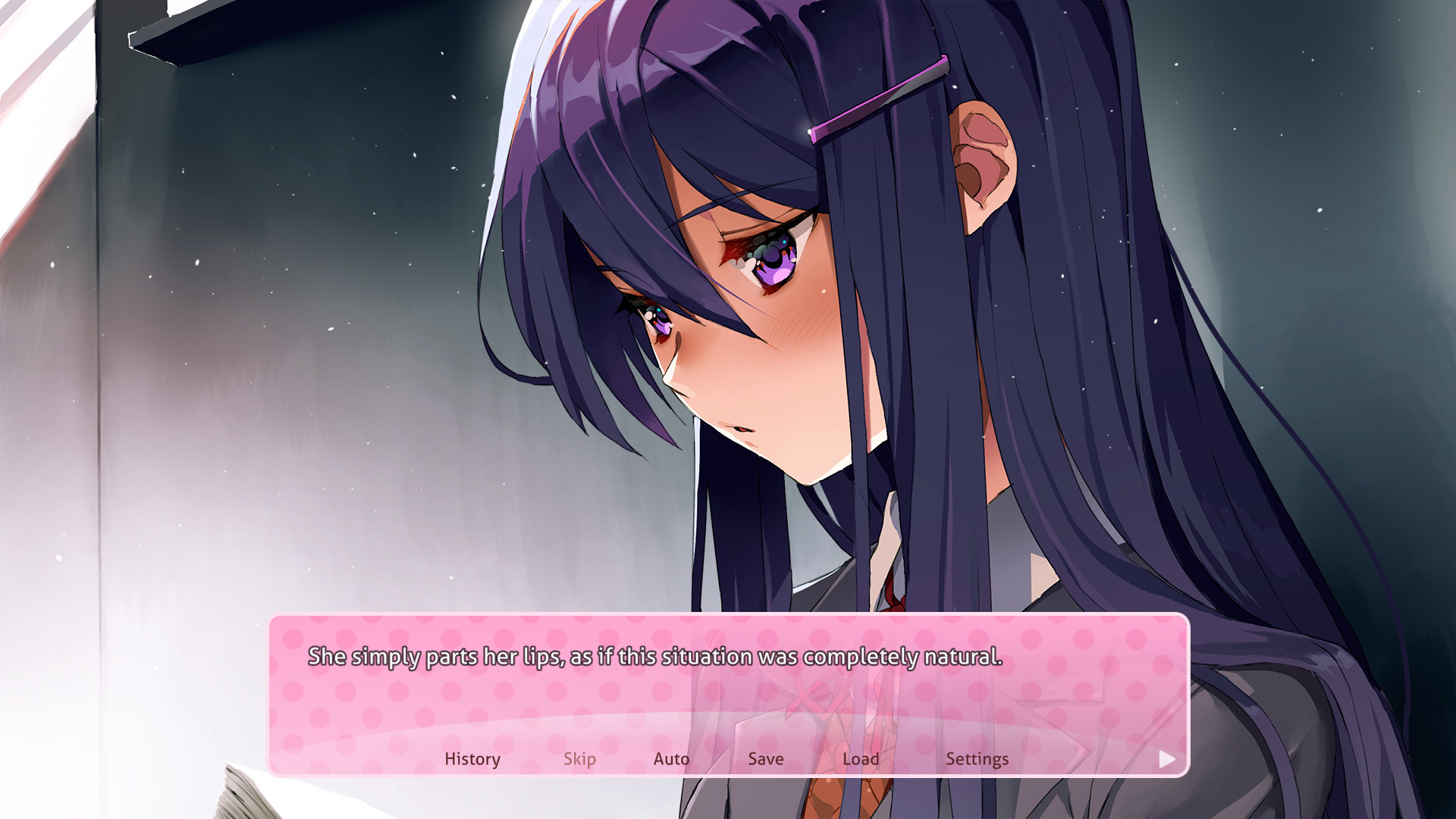 Скриншот: Doki Doki Literature Club Plus!