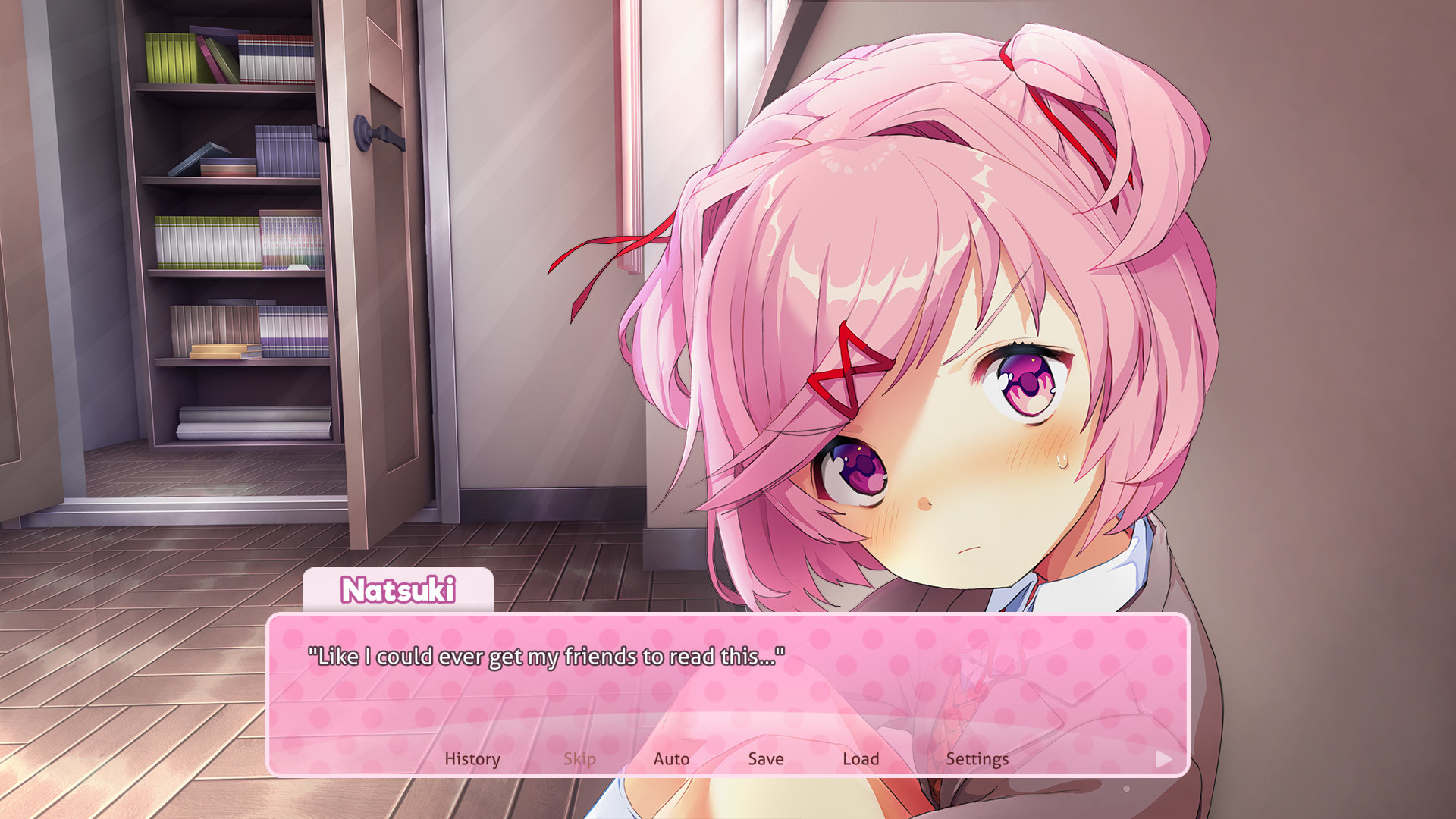 Скриншот: Doki Doki Literature Club Plus!