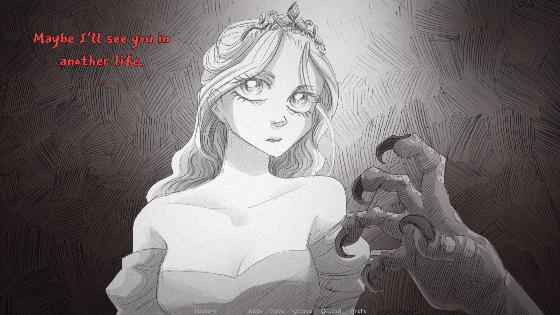Скриншот: Slay the Princess — The Pristine Cut