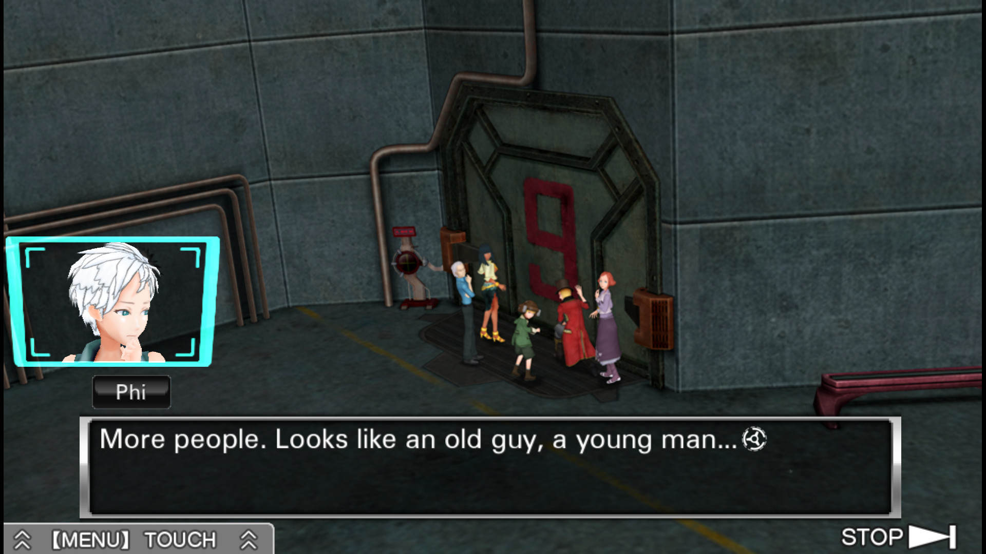 Скриншот: Zero Escape: The Nonary Games