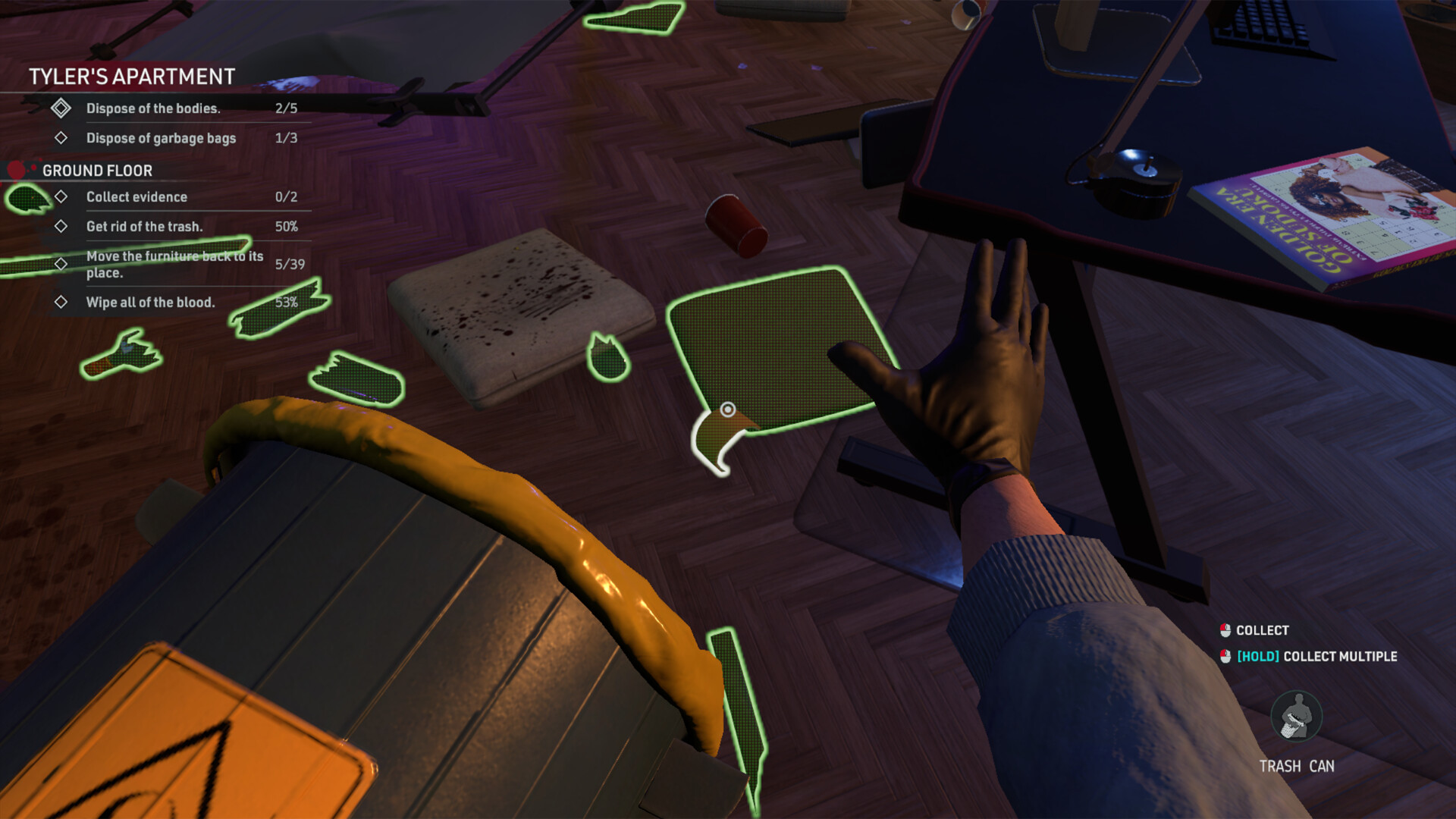 Скриншот: Crime Scene Cleaner