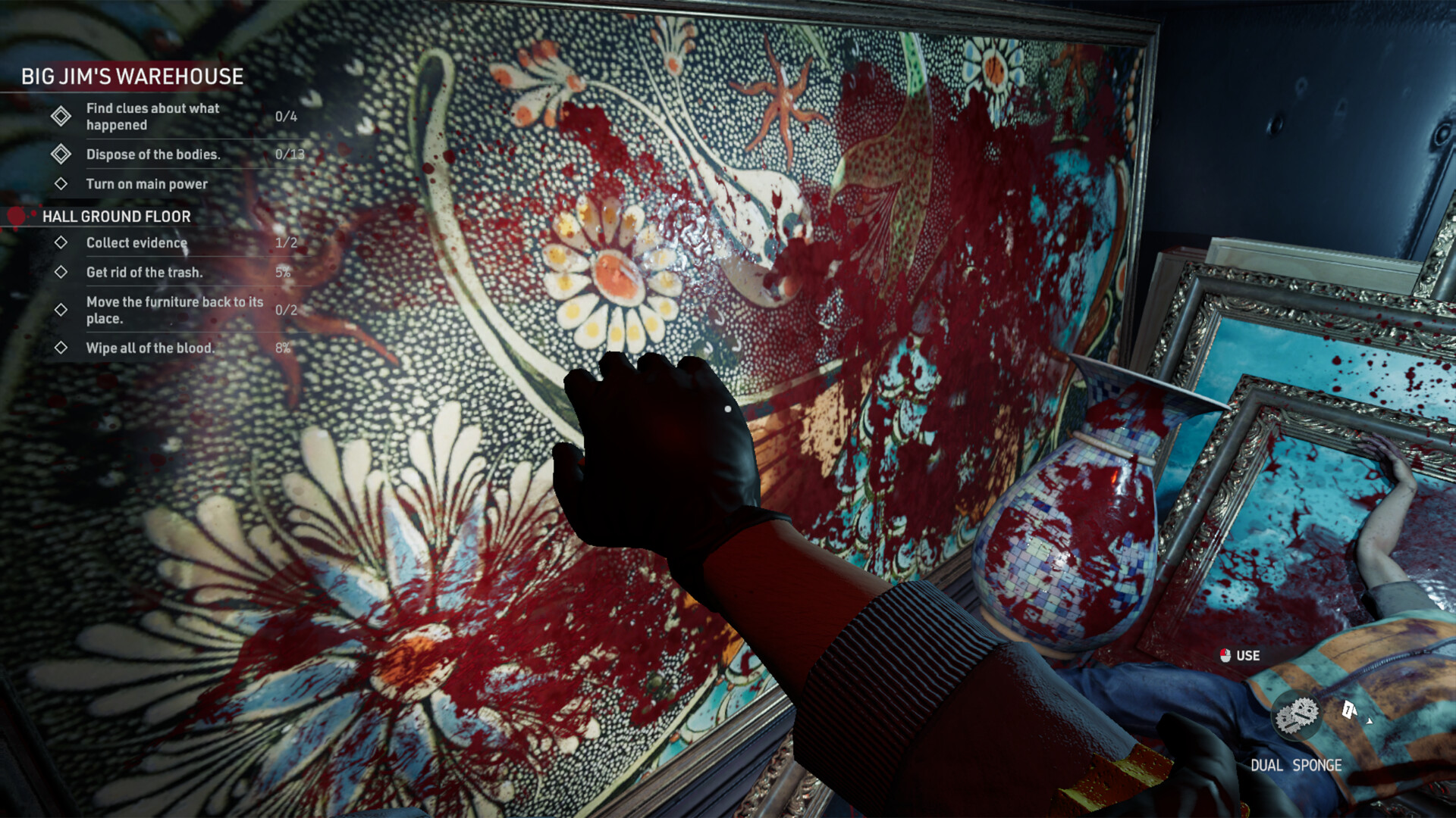 Скриншот: Crime Scene Cleaner