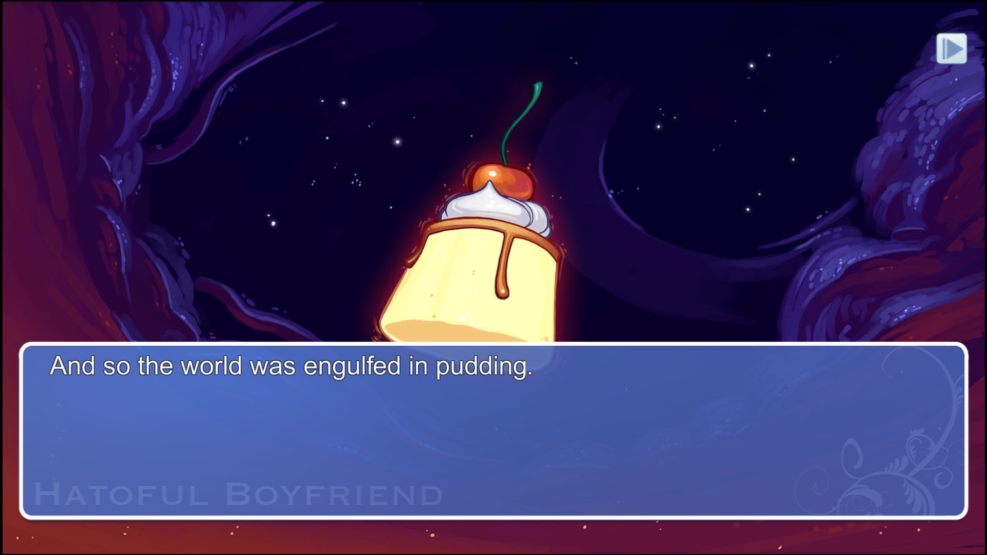 Скриншот: Hatoful Boyfriend