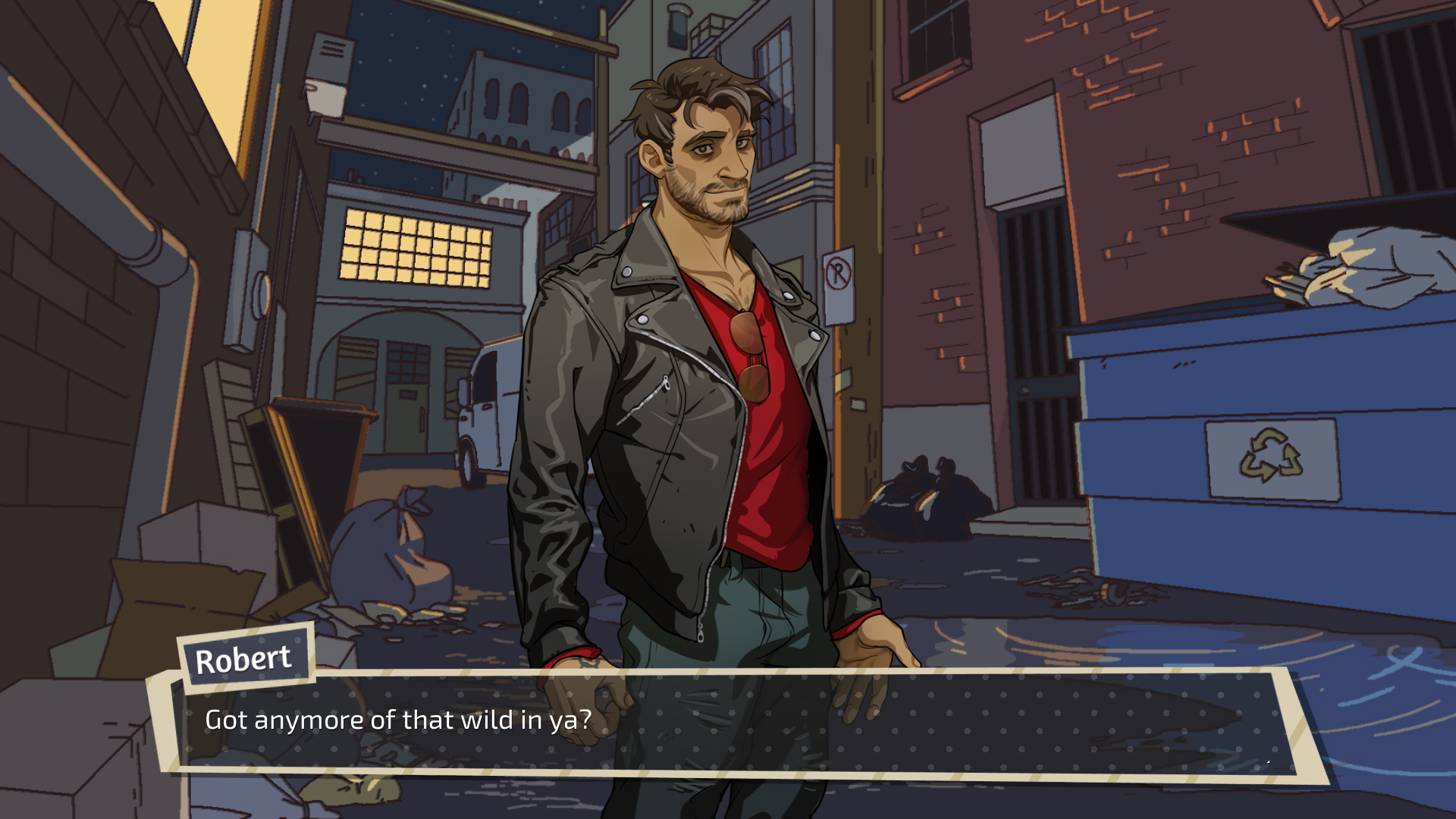 Скриншот: Dream Daddy: A Dad Dating Simulator