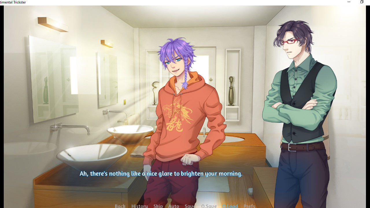 Скриншот: Sentimental Trickster: Yaoi BL Gay Visual Novel