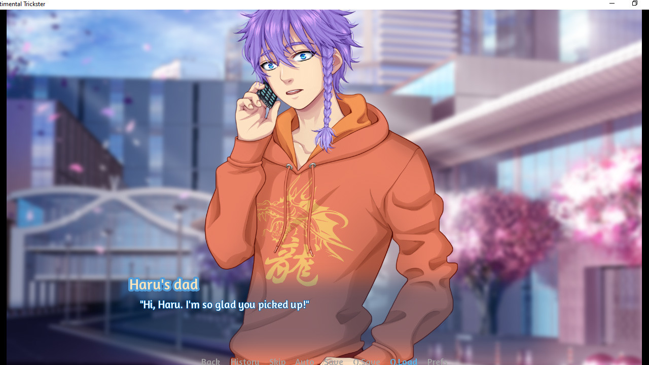 Скриншот: Sentimental Trickster: Yaoi BL Gay Visual Novel