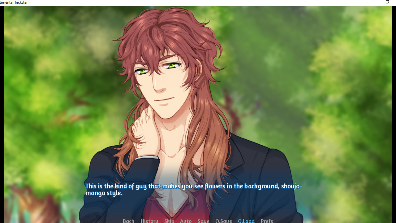 Скриншот: Sentimental Trickster: Yaoi BL Gay Visual Novel