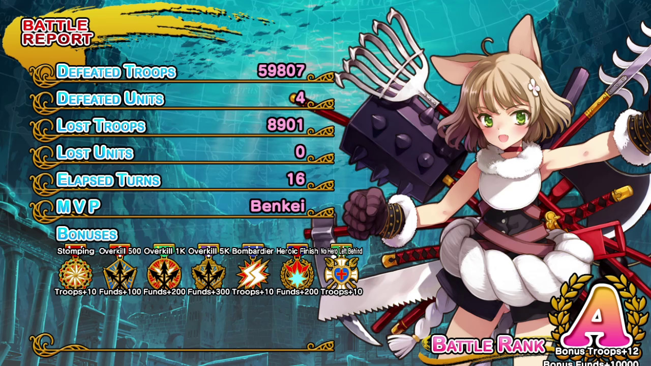 Скриншот: Eiyu*Senki Gold – A New Conquest
