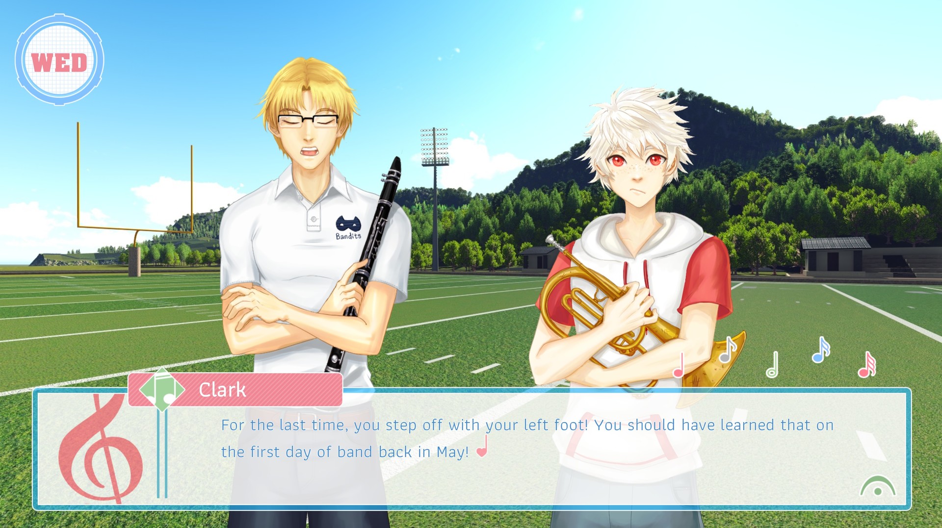 Скриншот: Band Camp Boyfriend