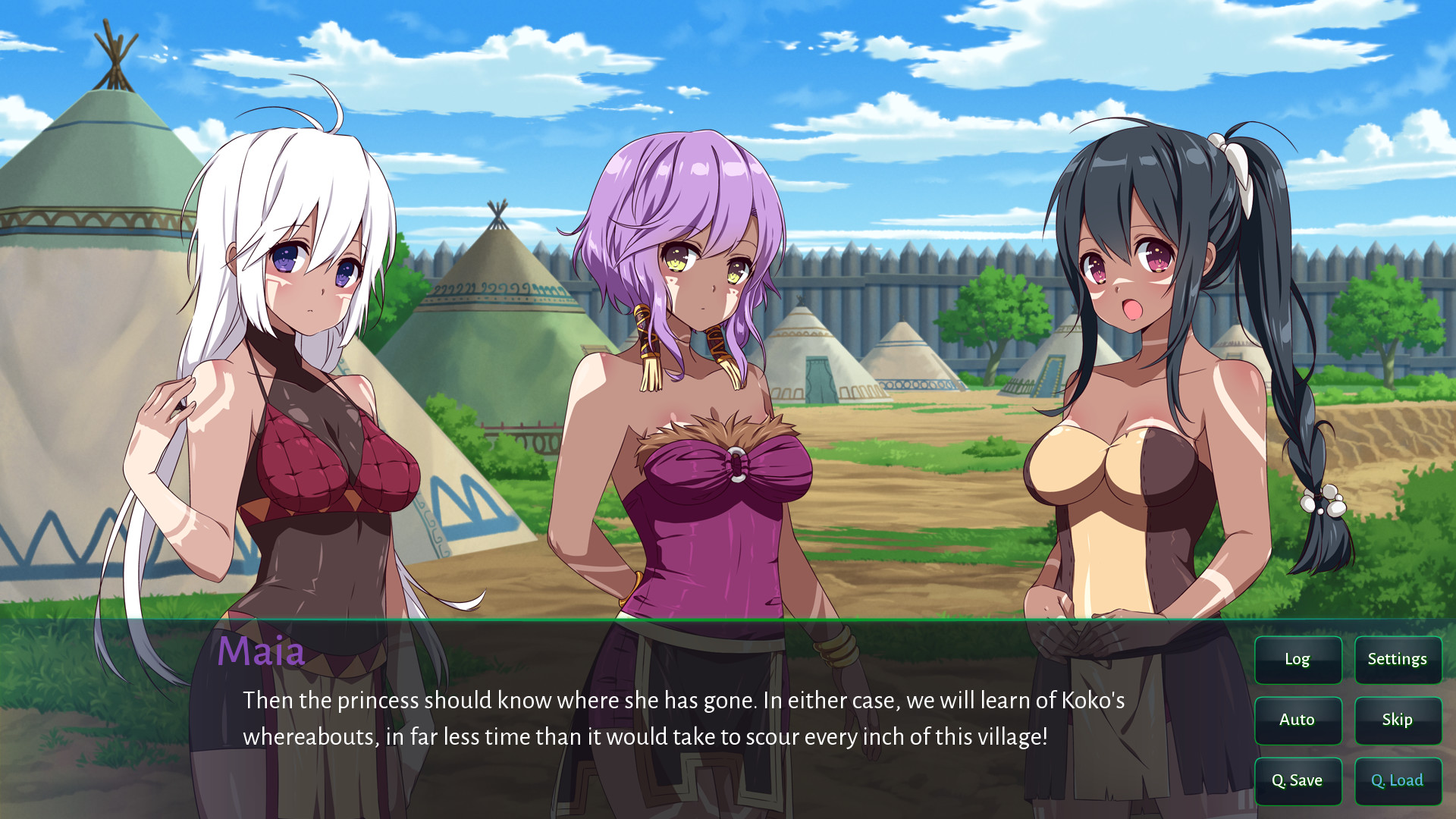 Скриншот: Sakura Forest Girls 2
