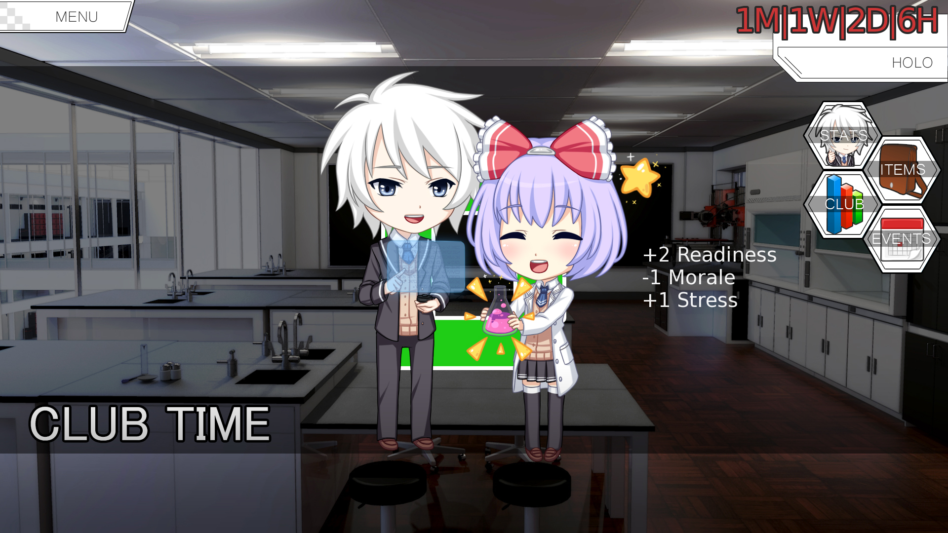 Скриншот: Sunrider Academy