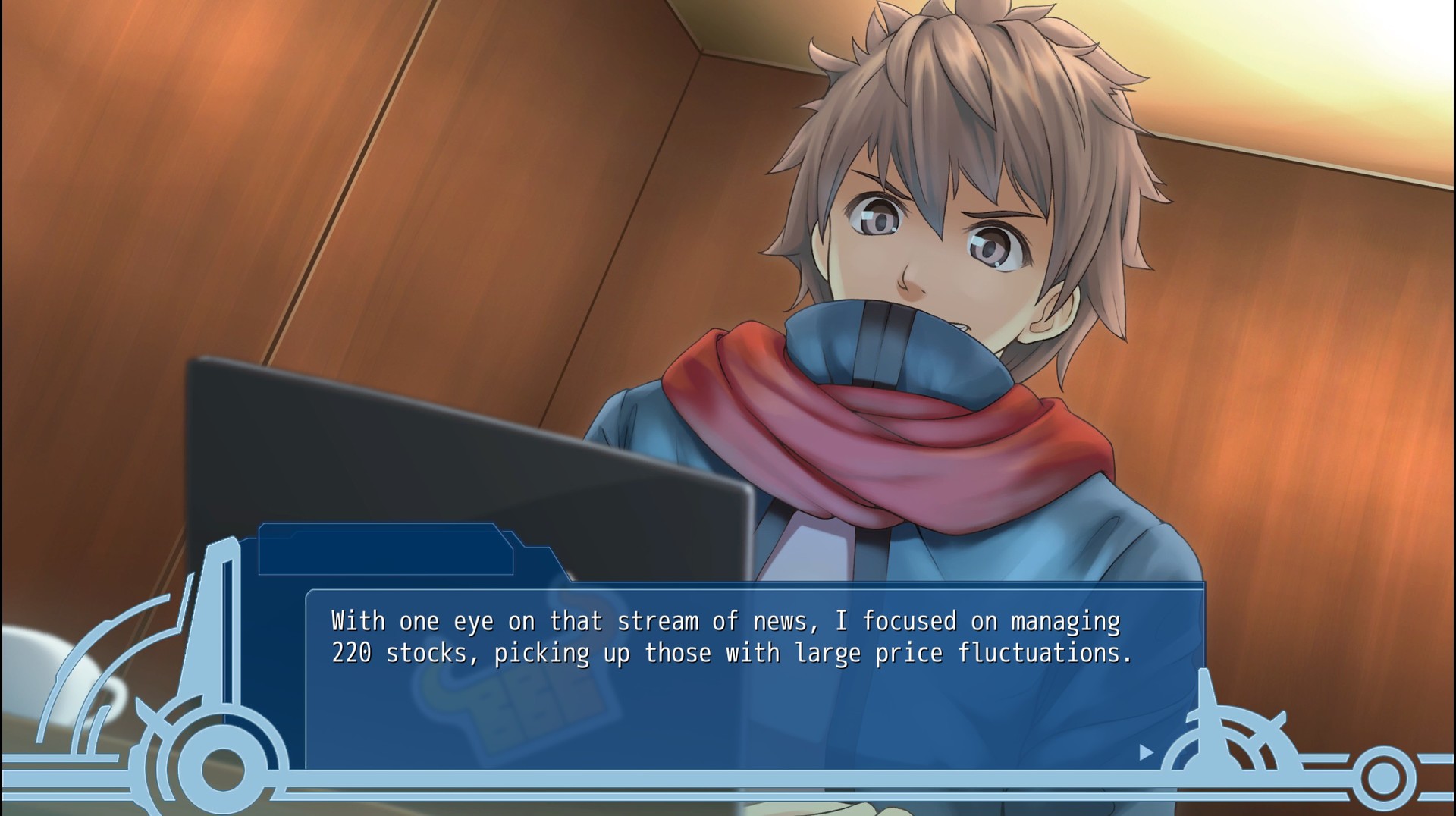 Скриншот: WORLD END ECONOMiCA episode.01