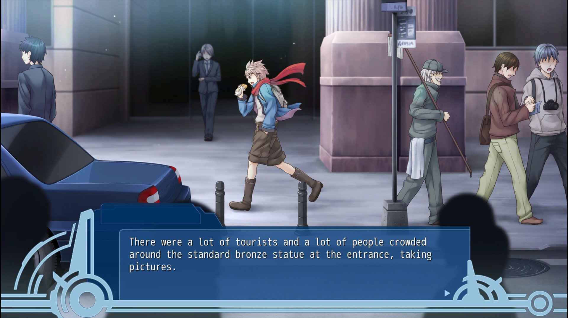 Скриншот: WORLD END ECONOMiCA episode.01