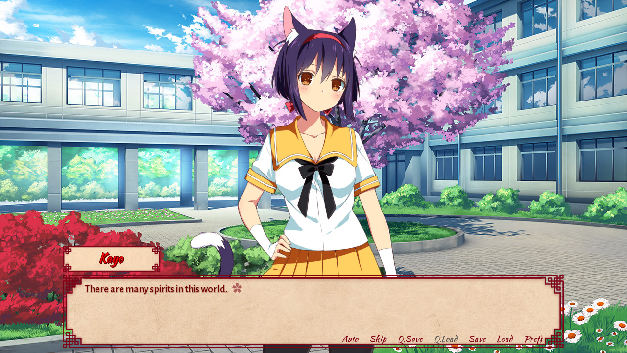 Скриншот: Sakura Shrine Girls