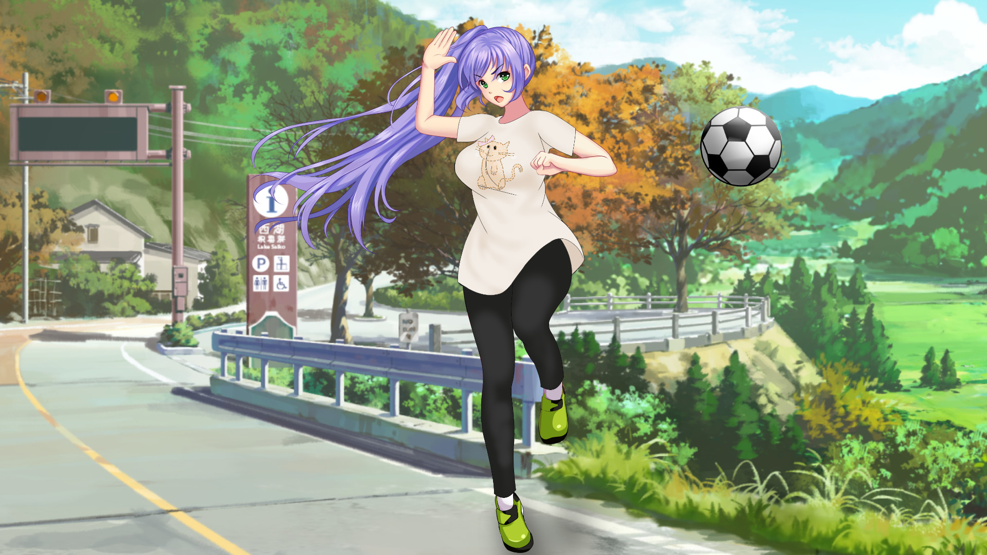 Скриншот: Sweet Volley High