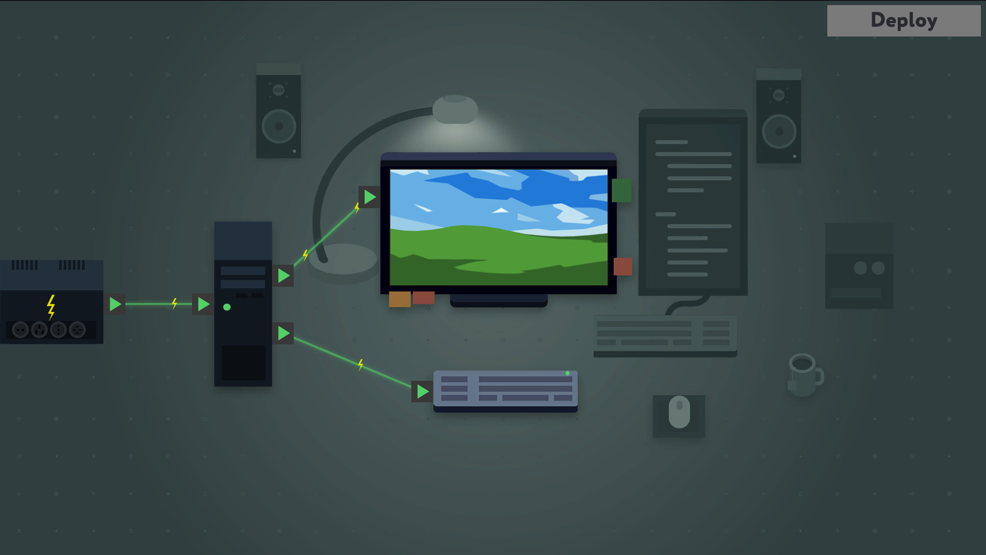 Скриншот: while True: learn()