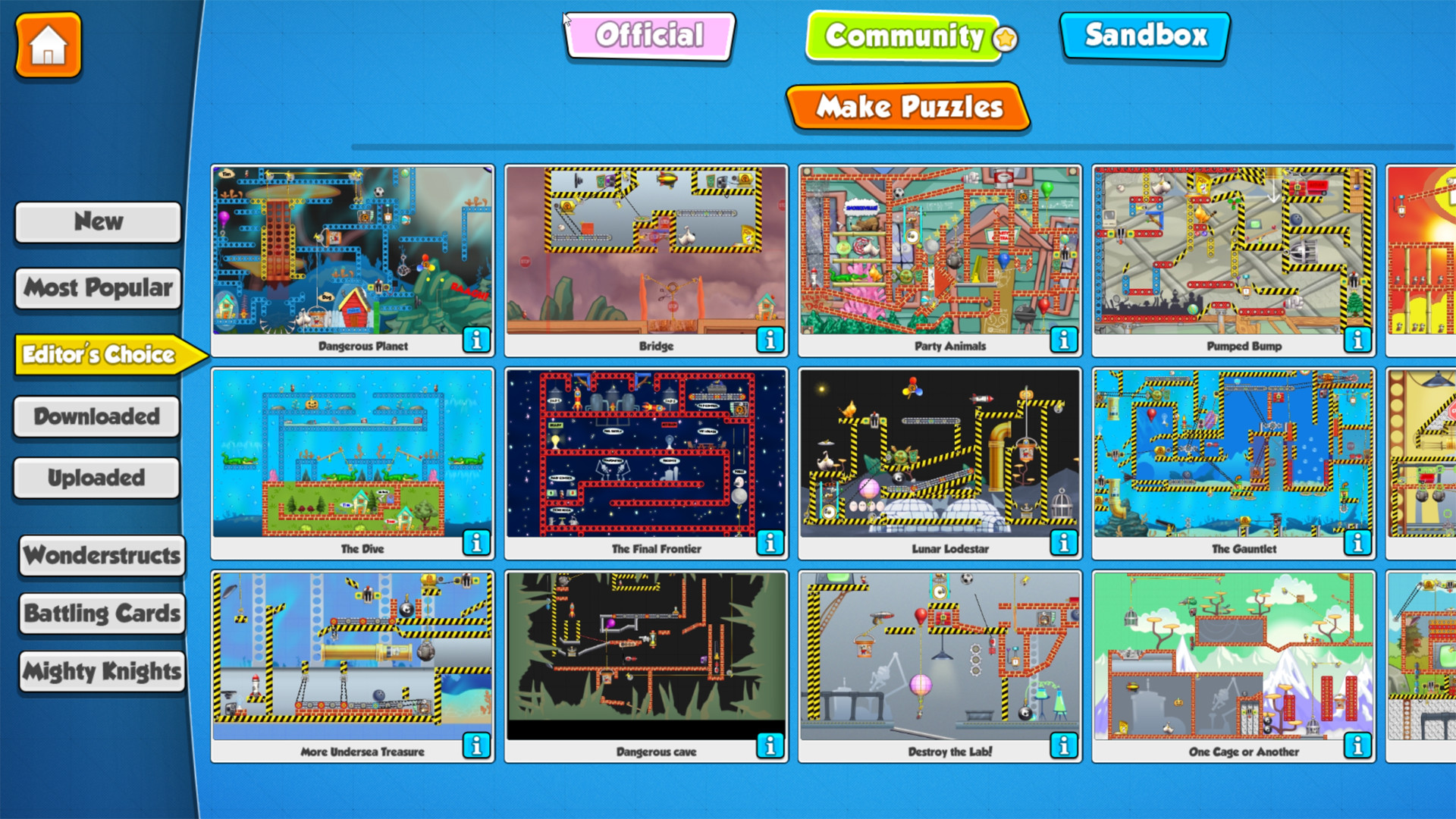 Скриншот: Contraption Maker