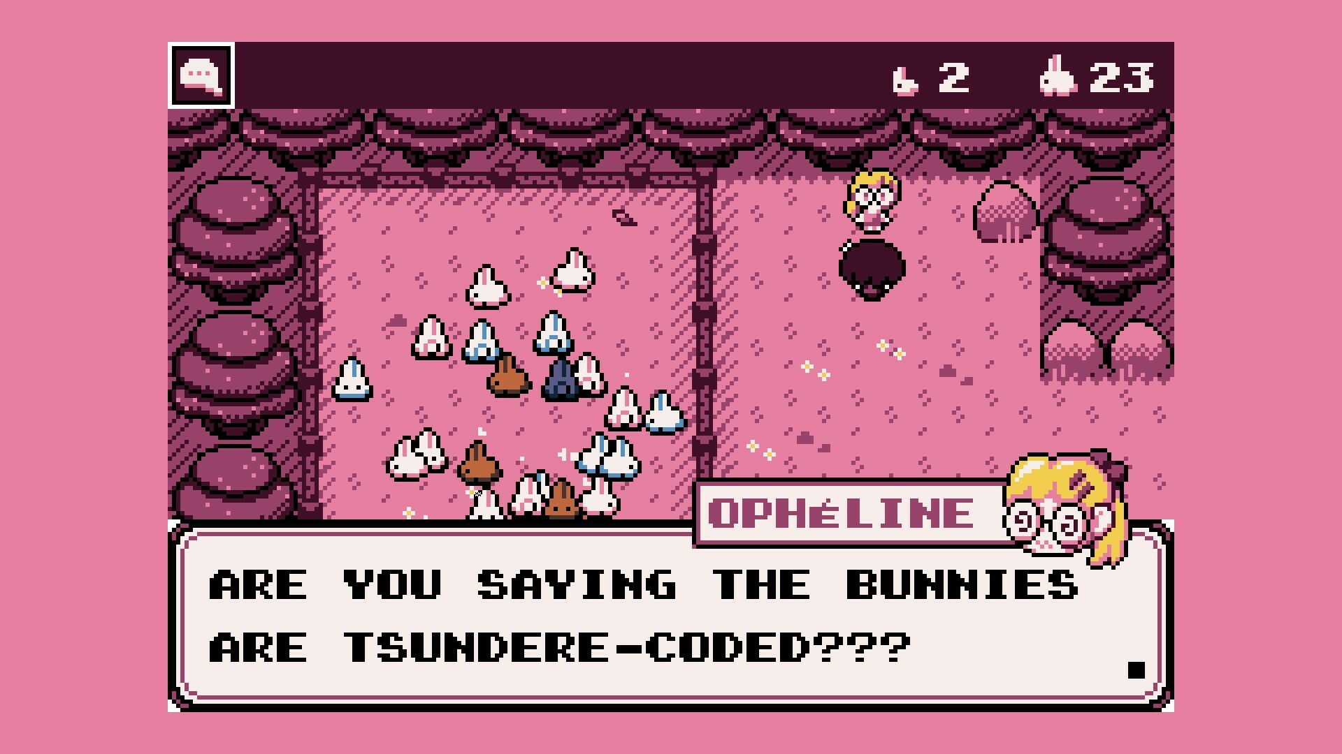 Скриншот: Paquerette Down the Bunburrows