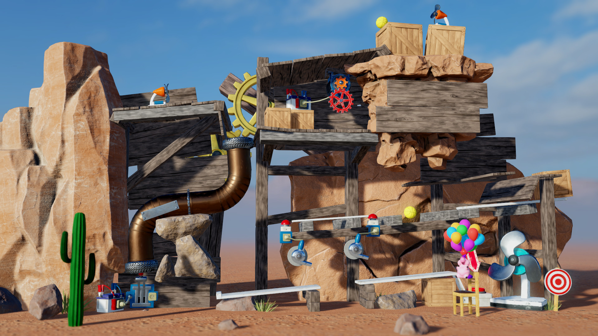 Скриншот: Crazy Machines 3