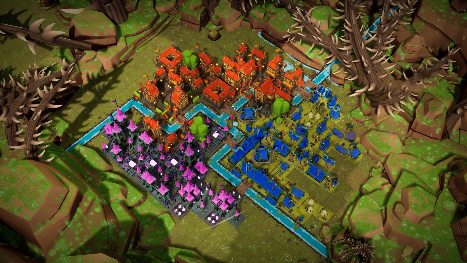Скриншот: River Towns