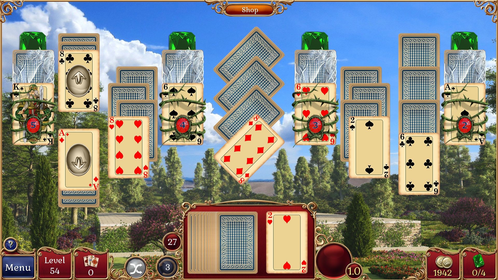 Скриншот: Jewel Match Solitaire X Collector's Edition