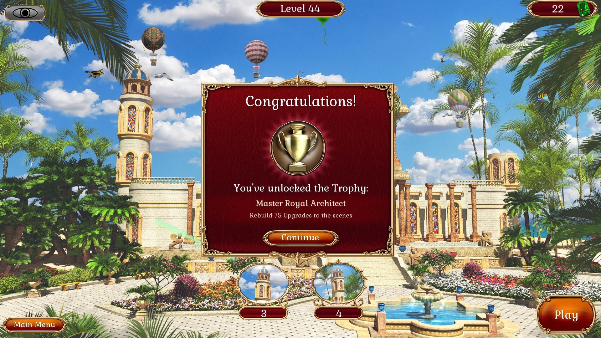 Скриншот: Jewel Match Solitaire X Collector's Edition