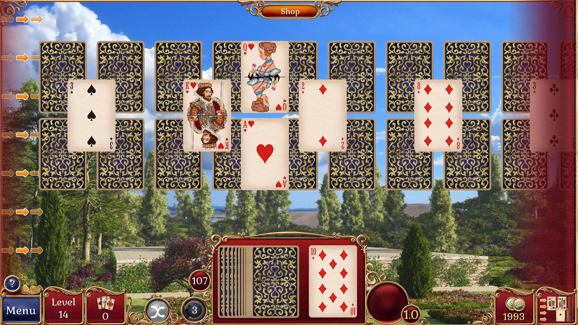 Скриншот: Jewel Match Solitaire X Collector's Edition