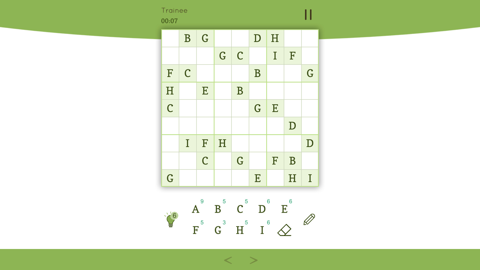Скриншот: Sudoku Zenkai / 数独全卡