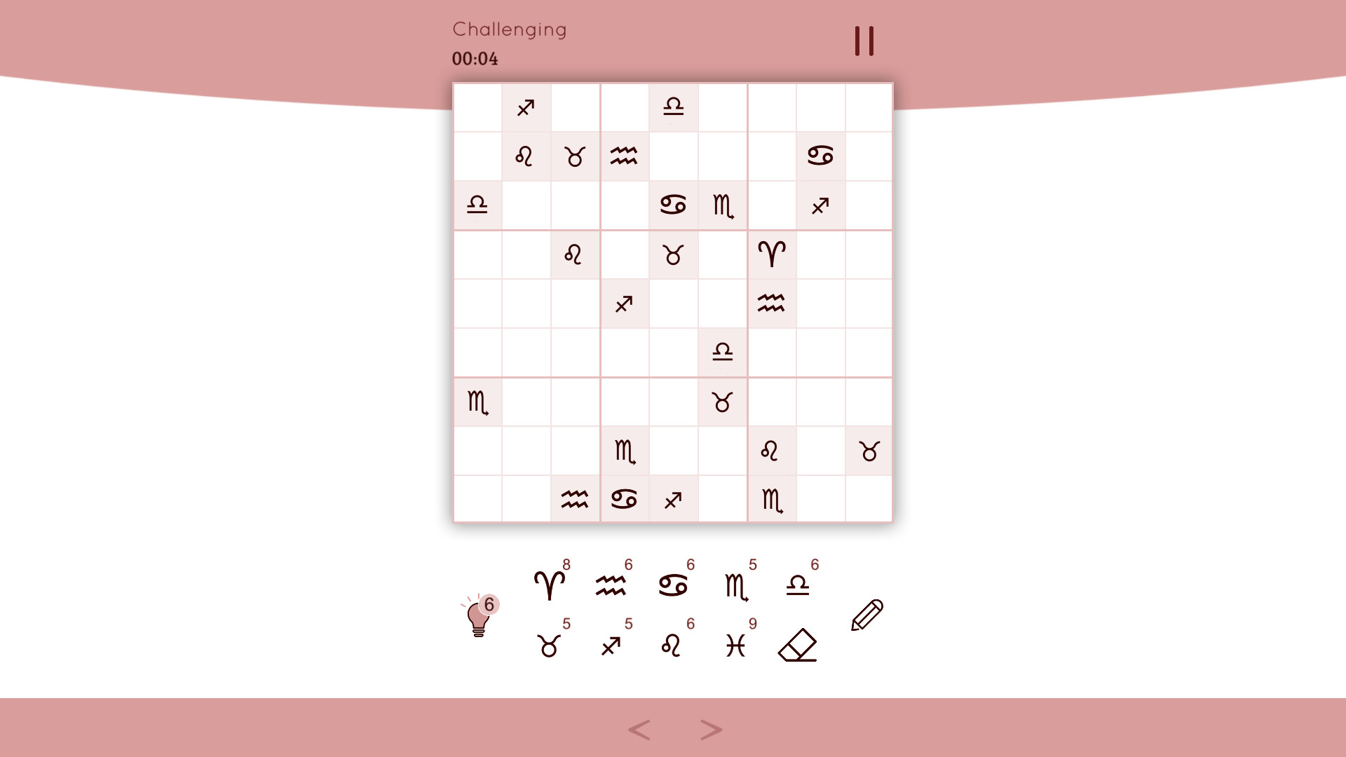 Скриншот: Sudoku Zenkai / 数独全卡