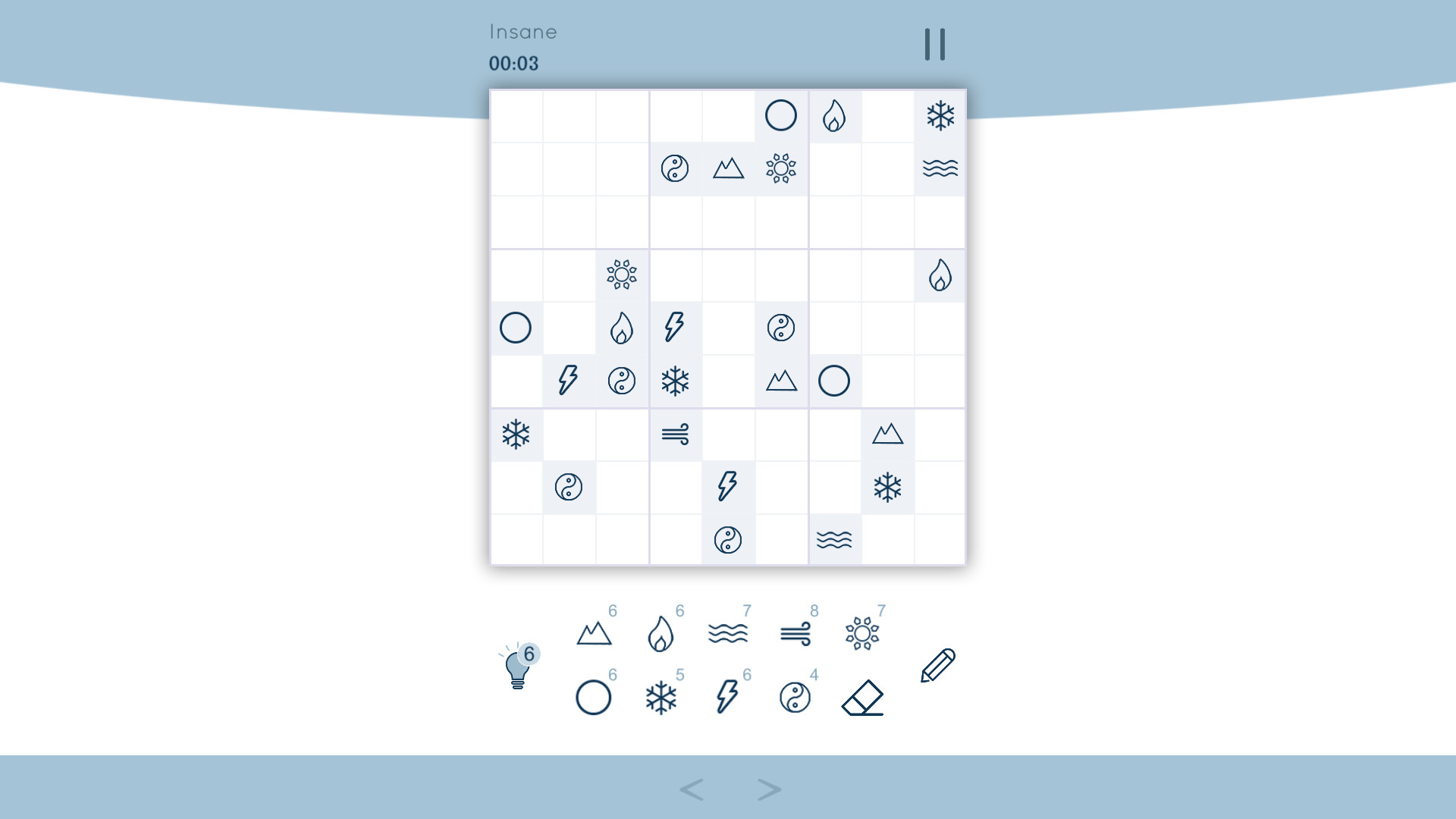 Скриншот: Sudoku Zenkai / 数独全卡