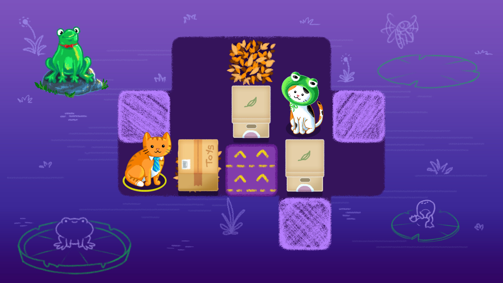 Скриншот: Cats Love Boxes