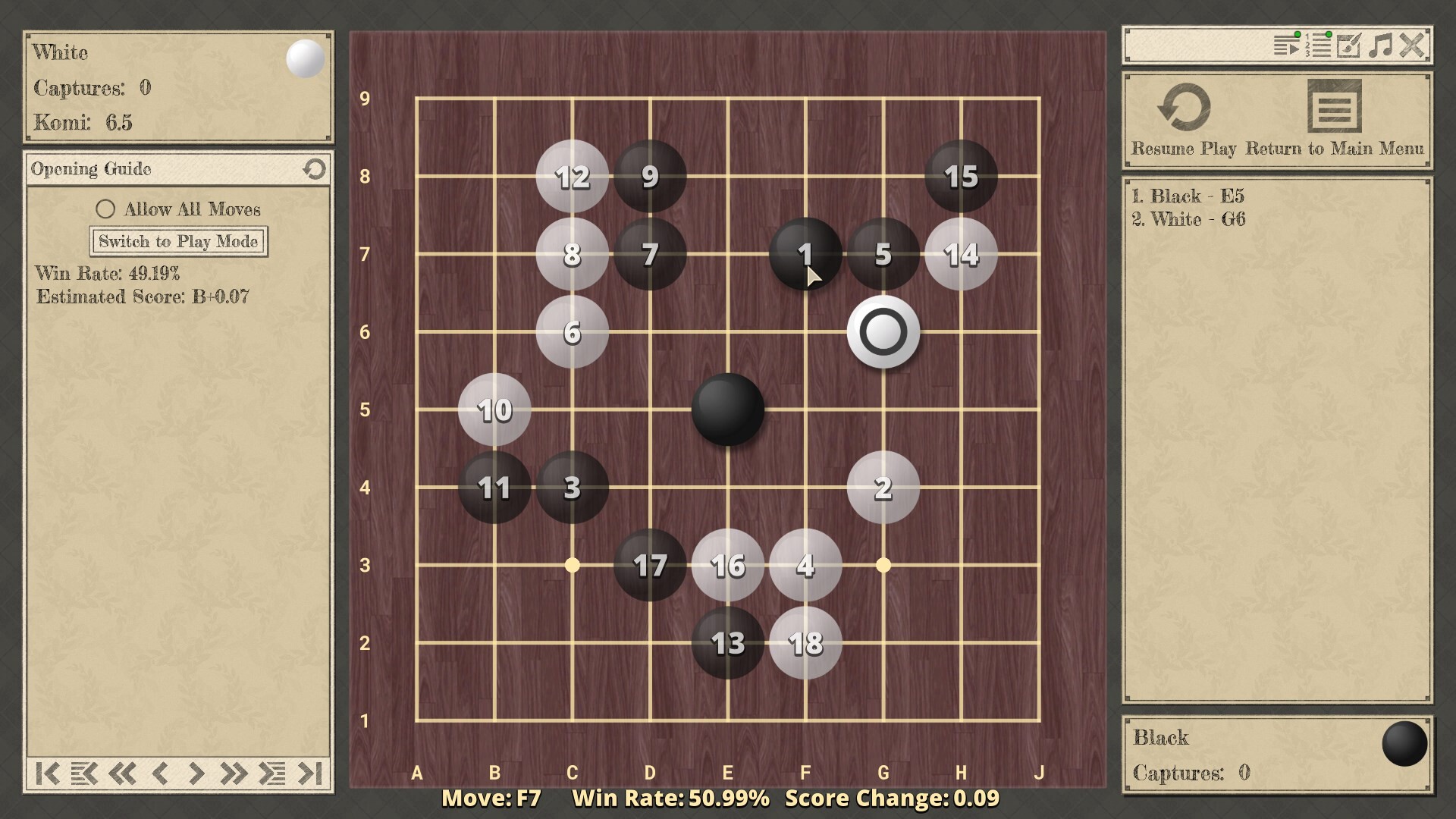 Скриншот: The Conquest of Go