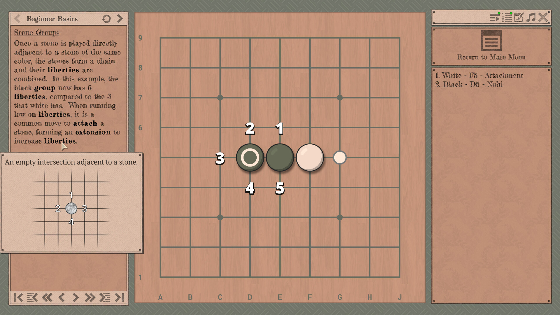 Скриншот: The Conquest of Go