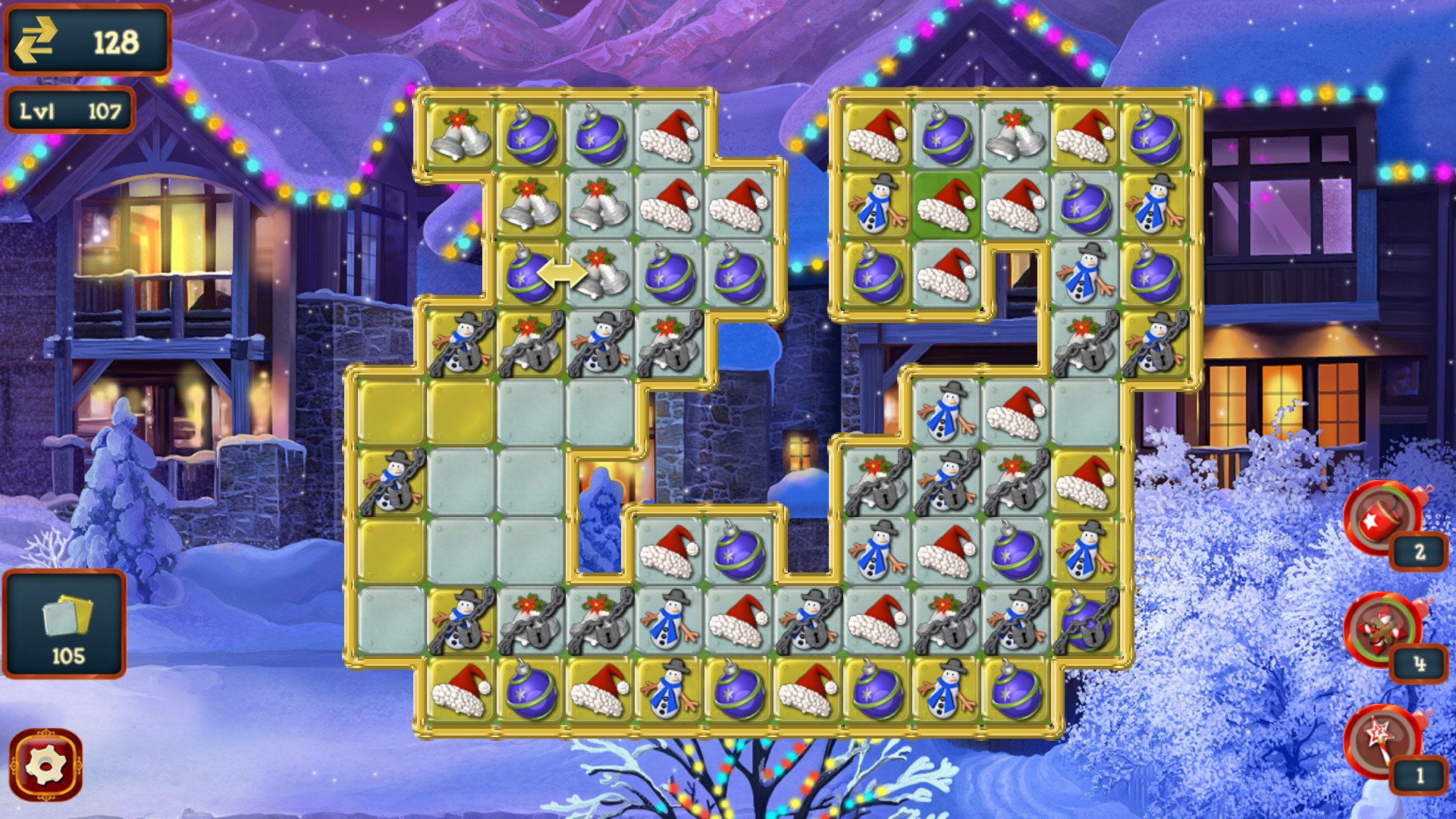 Скриншот: Christmas Puzzle 3