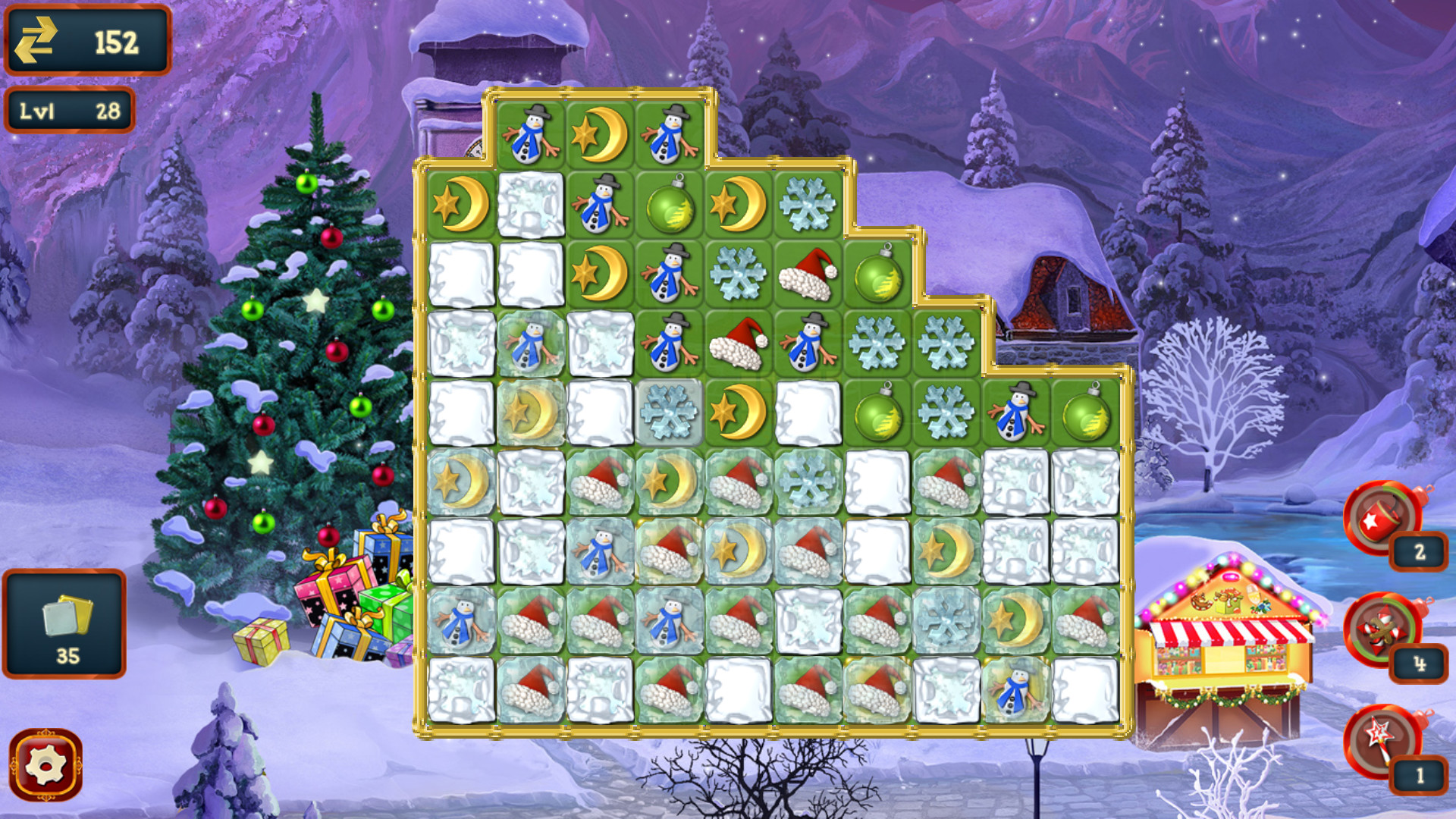 Скриншот: Christmas Puzzle 3