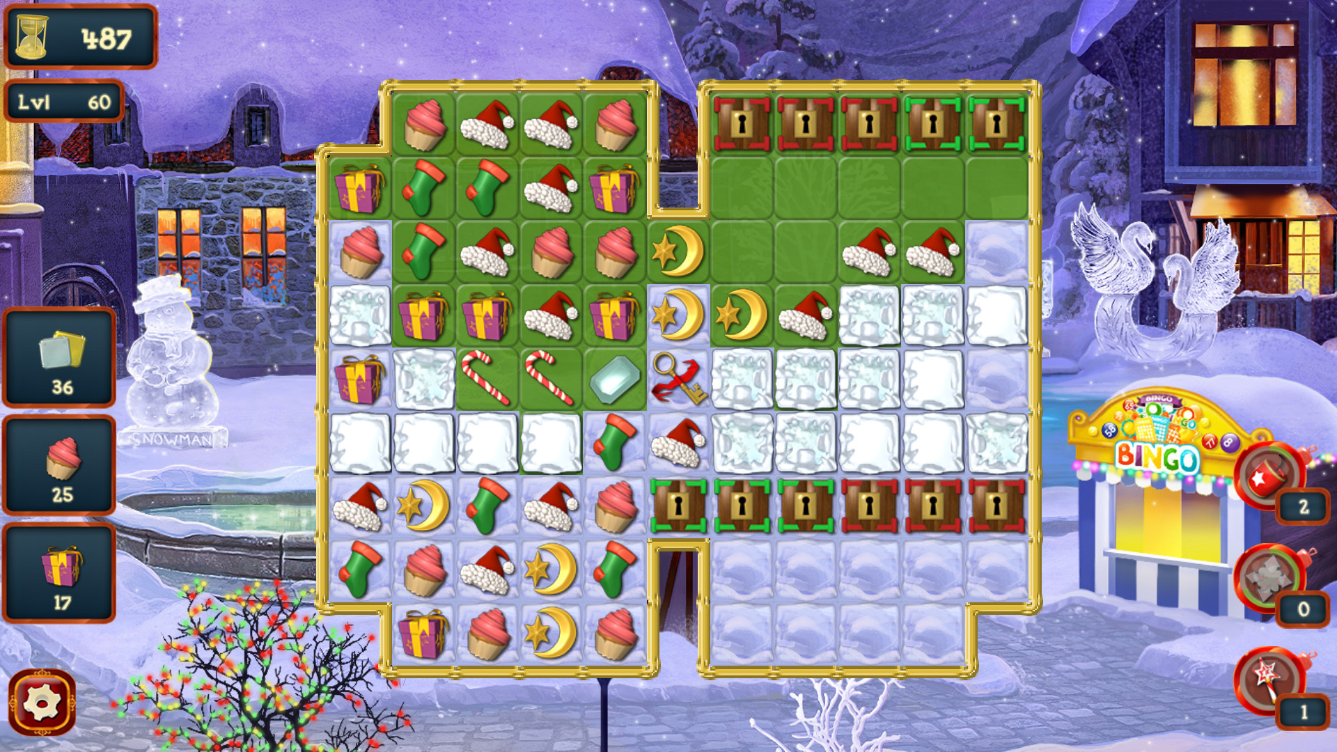 Скриншот: Christmas Puzzle 3