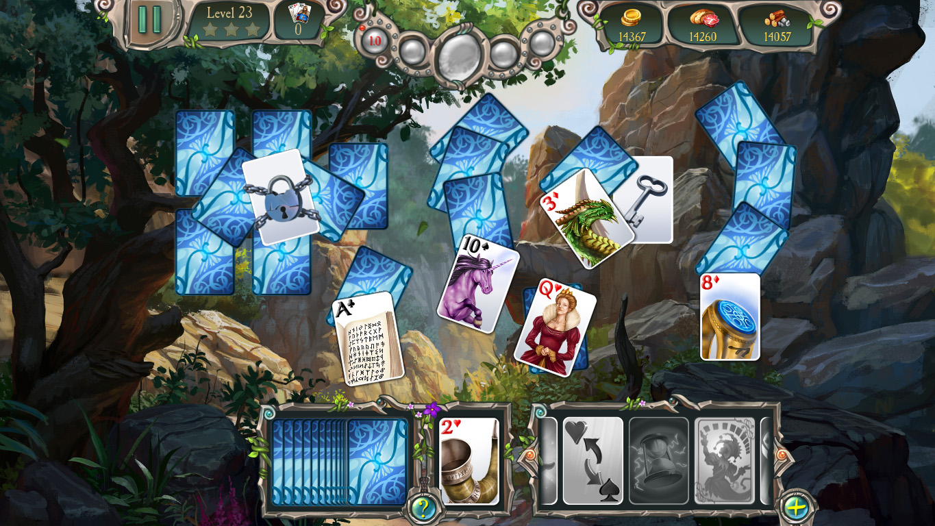 Скриншот: Avalon Legends Solitaire 3