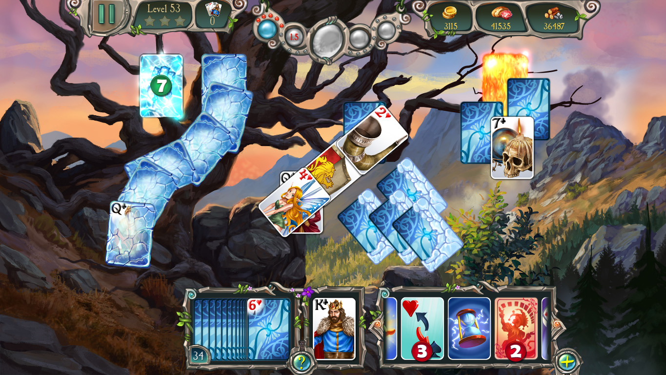 Скриншот: Avalon Legends Solitaire 3