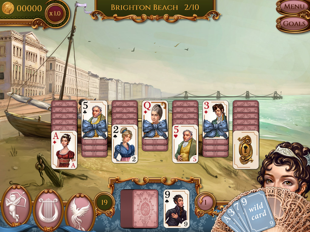 Скриншот: Regency Solitaire