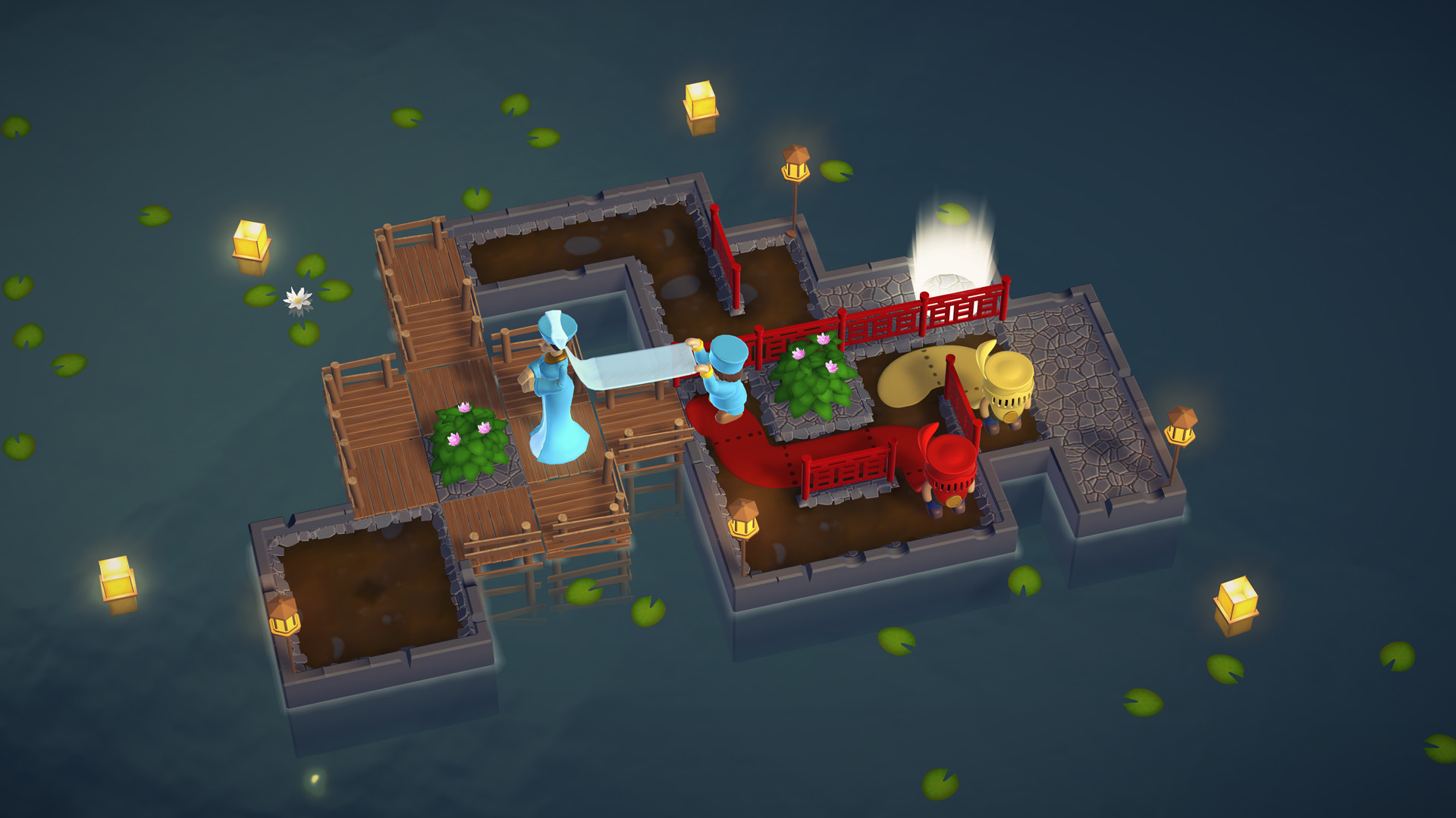 Скриншот: Puddle Knights