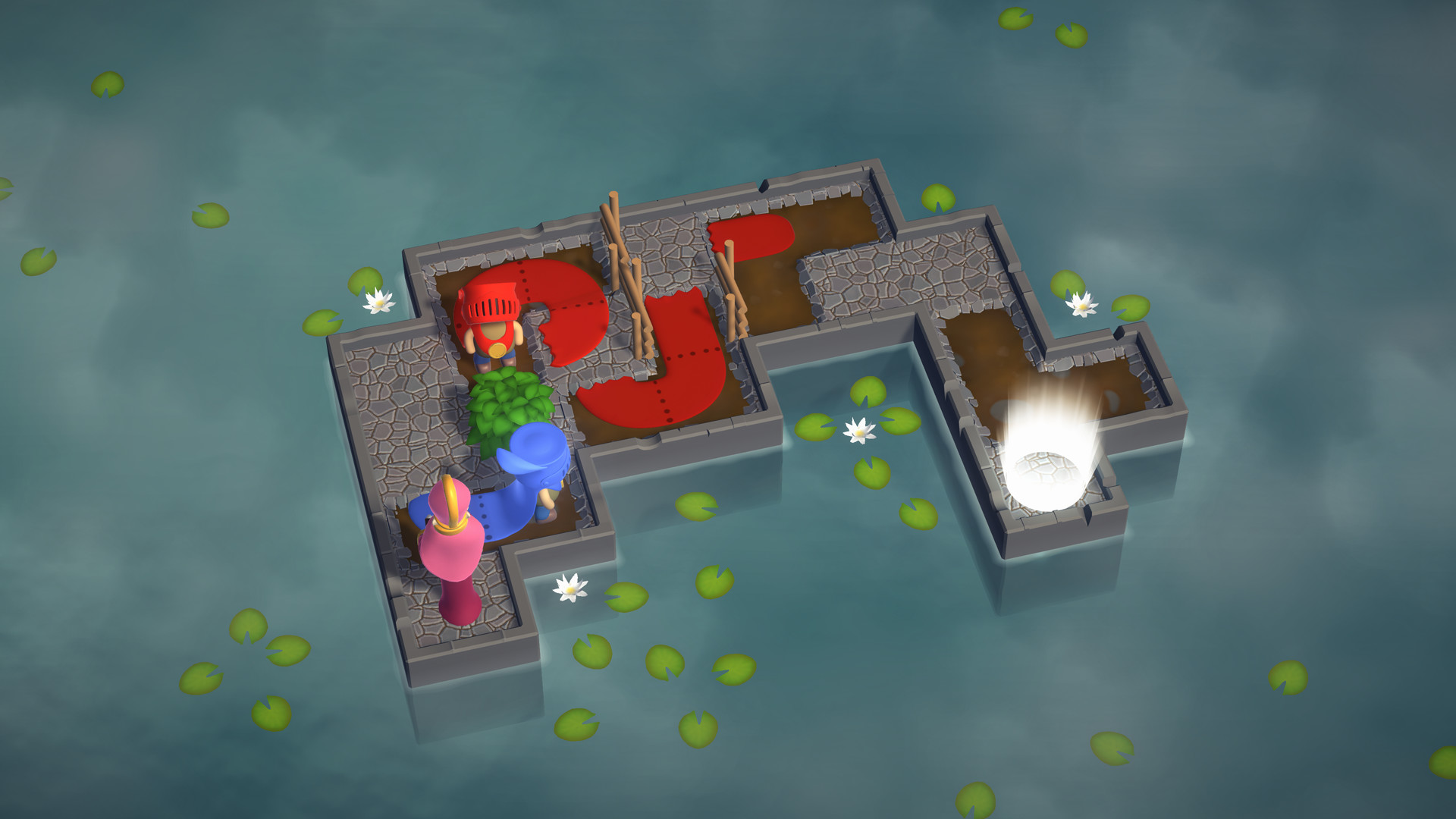 Скриншот: Puddle Knights