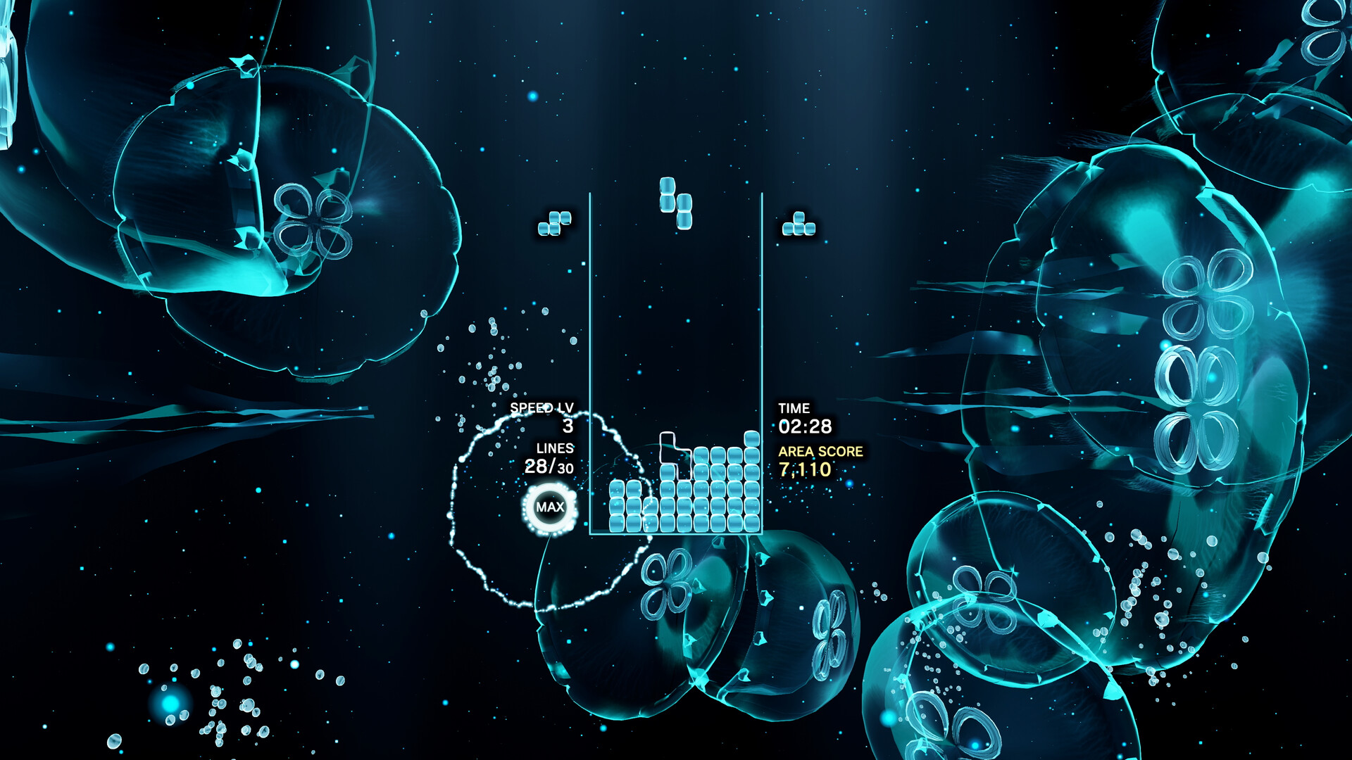 Скриншот: Tetris® Effect: Connected