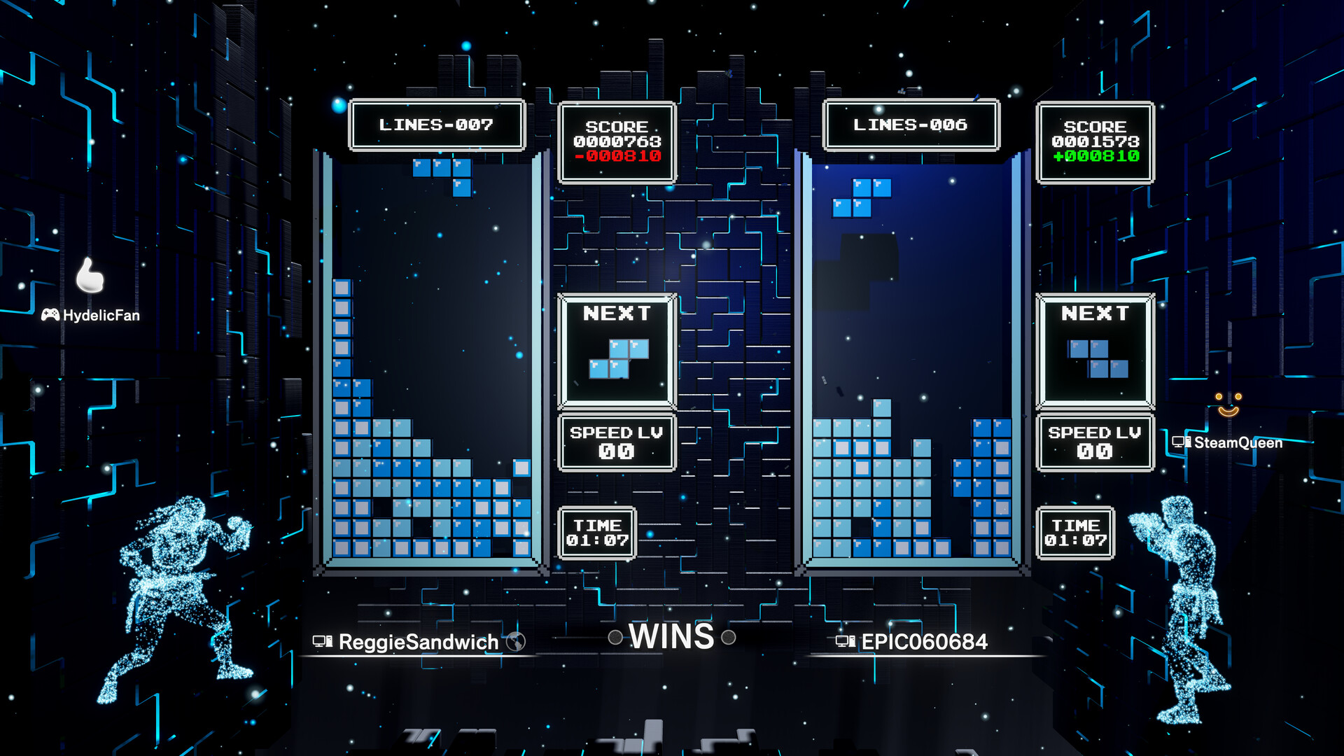 Скриншот: Tetris® Effect: Connected